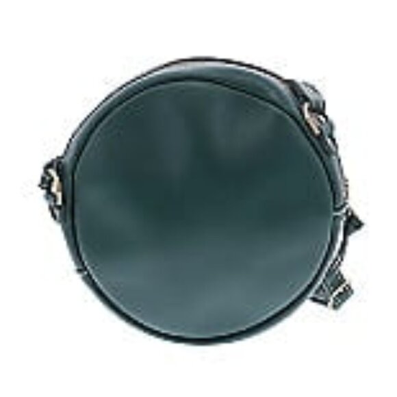 Portland Leather Large Circle Crossbody Green - Picture 3 of 6